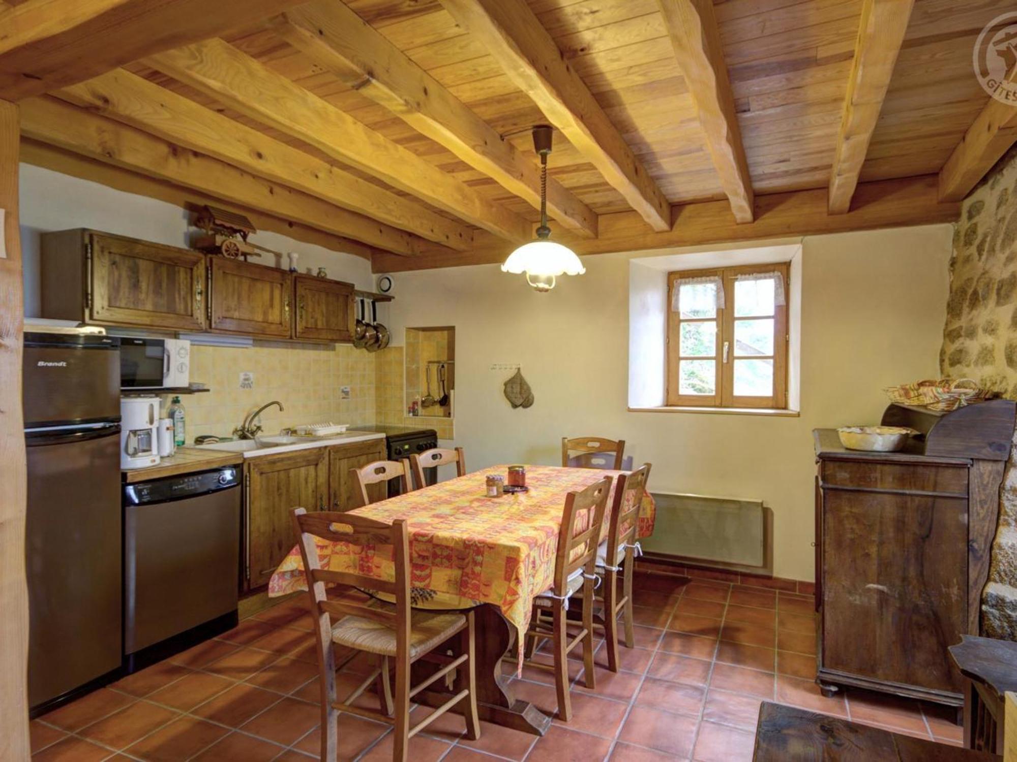 Charmant Gite Avec Terrasse, Cheminee Et Jardin, A Proximite Des Bois, Animaux Acceptes - Fr-1-496-205 Saint-Jean-Soleymieux Exterior foto